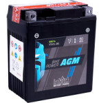 starter battery IA 12V 6Ah 80A 114x71x131 0 0 A AGM YTX7L-BS -+